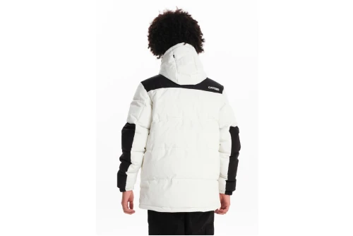 Emerson Μπουφάν Puffer Ανδρικό (242.EM10.58 OFF WHITE-BLACK)
