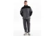 Emerson Fleece Bonded Ανδρικό Μπουφάν Γκρι Σκούρο, Μαύρο