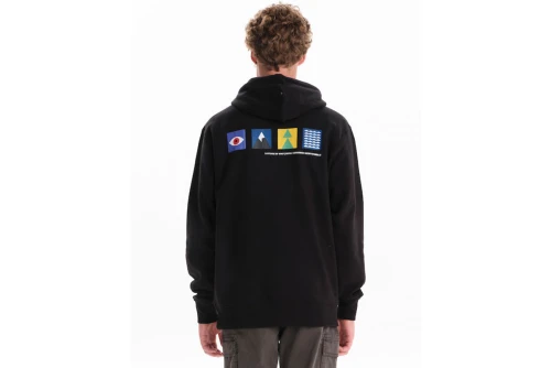 Emerson Logo Hoodie Ανδρικό (242.EM20.18 BLACK)