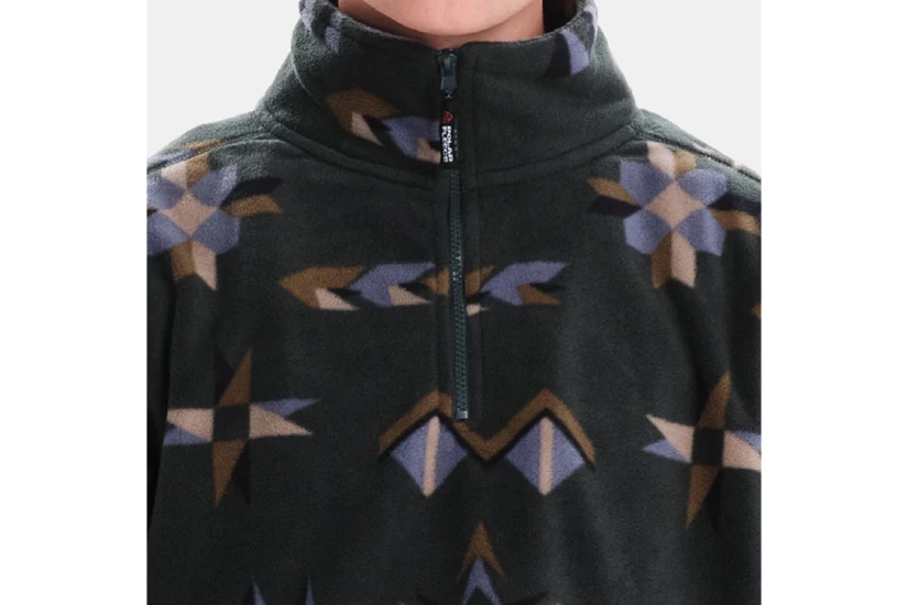 Emerson Ανδρική Half Zip Fleece Μακρυμάνικη Μπλούζα Κυπαρισσί