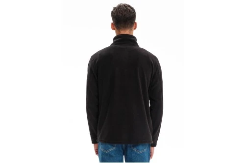 Emerson Μπλούζα Με Φερμουάρ Ανδρική (242.EM28.23 BLACK)