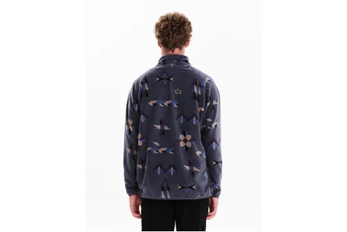 Emerson Ζακέτα Fleece Ανδρική (242.EM29.109 PR409 STONE BLUE)