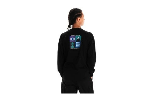 Emerson Nature Is Watching Μπλούζα Με Λαιμόκοψη Ανδρική (242.EM31.19 BLACK)