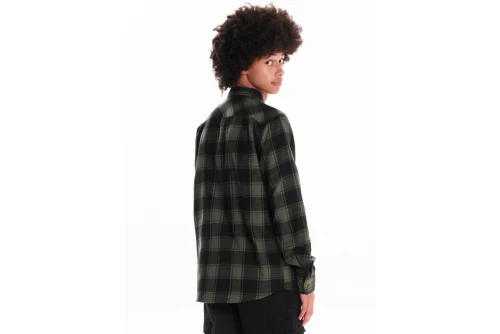 Emerson Πουκάμισο Μακρυμάνικο Ανδρικό (242.EM60.80 OLIVE-BLACK)