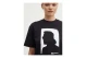 Karl Lagerfeld Γυναικείο Κοντομάνικο T-Shirt Μαύρο