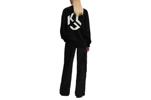 Karl Lagerfeld Iridescent Παντελόνι Cargo Γυναικείο (246J1004 J429)