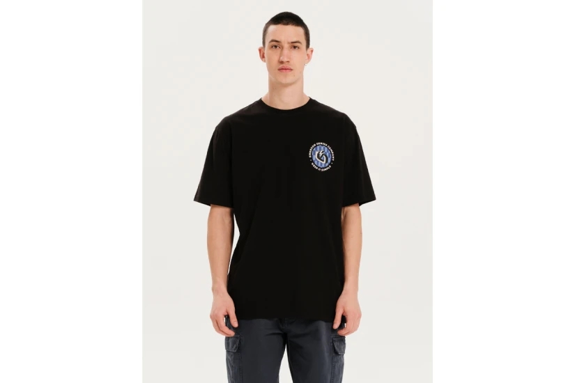 Emerson Genius Company Keep It Simple Ανδρικό Κοντομάνικο T-Shirt Μαύρο