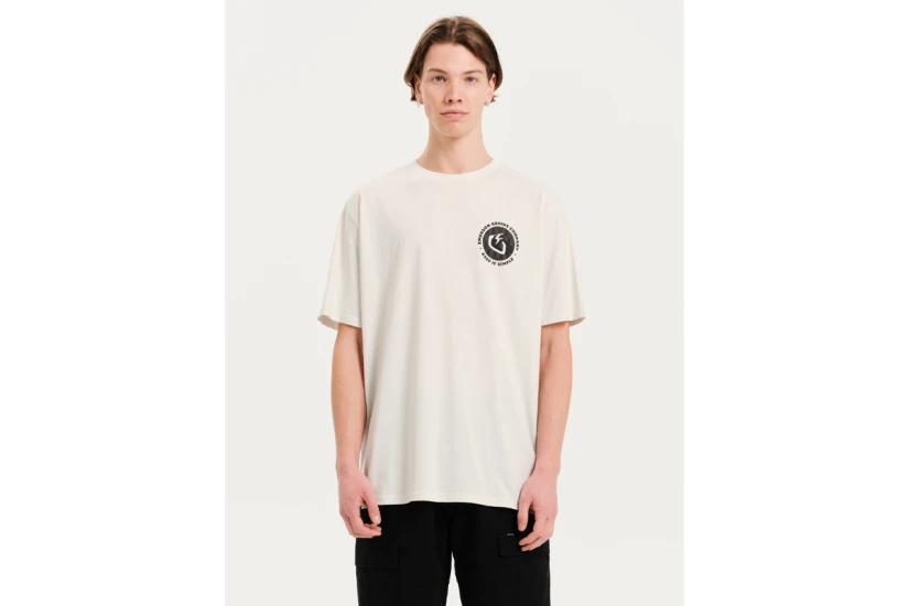 Emerson Genius Company Keep It Simple Ανδρικό Κοντομάνικο T-Shirt Γκρι Ανοιχτό