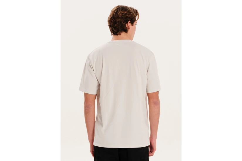 Emerson Television Ανδρικό Κοντομάνικο T-Shirt Γκρι Ανοιχτό