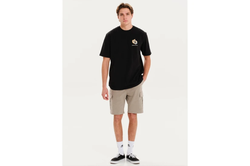 Emerson Television Ανδρικό Κοντομάνικο T-Shirt Μαύρο