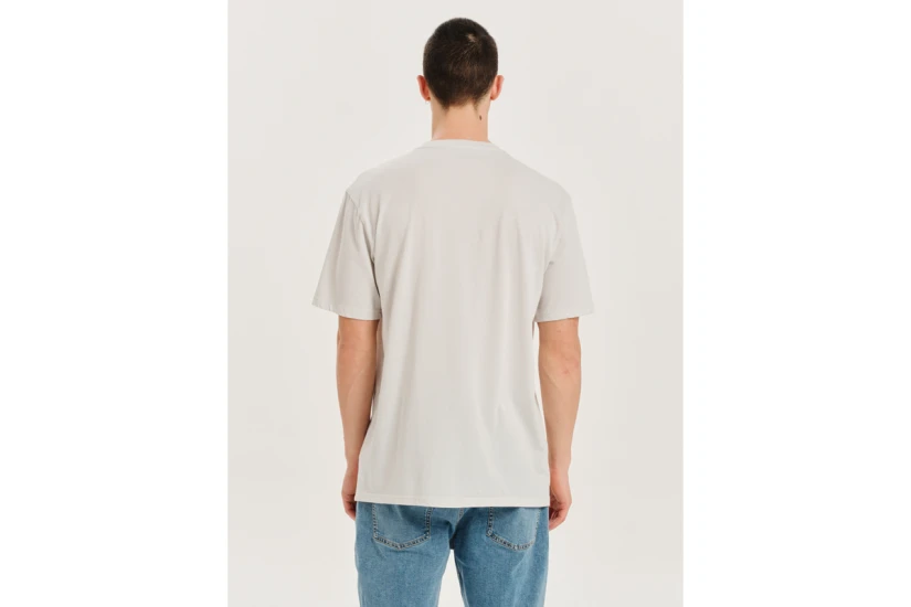 Emerson Ανδρικό Κοντομάνικο T-Shirt Γκρι Ανοιχτό