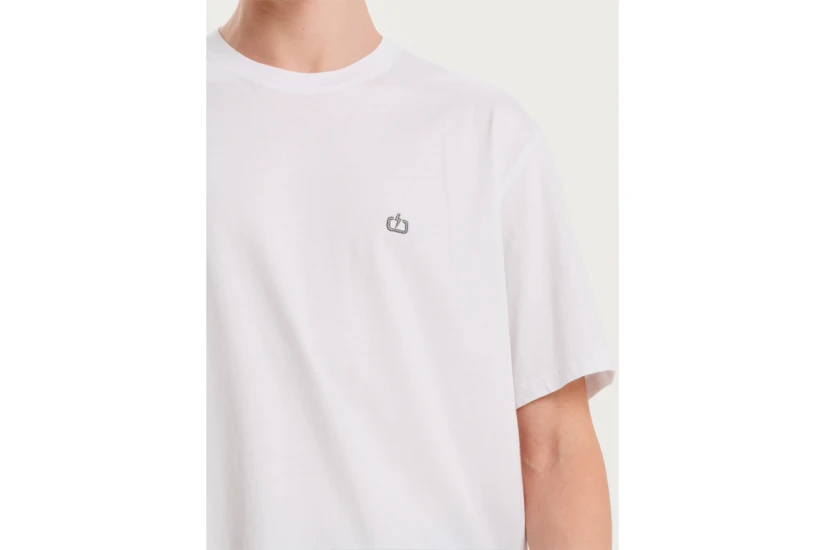 Emerson Ανδρικό Κοντομάνικο T-Shirt Λευκό
