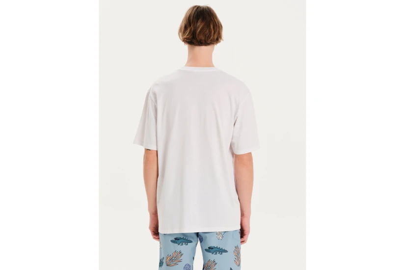Emerson Protect Your Nature Ανδρικό Κοντομάνικο T-Shirt Λευκό