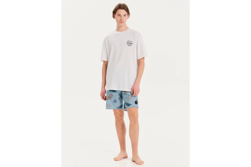 Emerson Protect Your Nature Ανδρικό Κοντομάνικο T-Shirt Λευκό