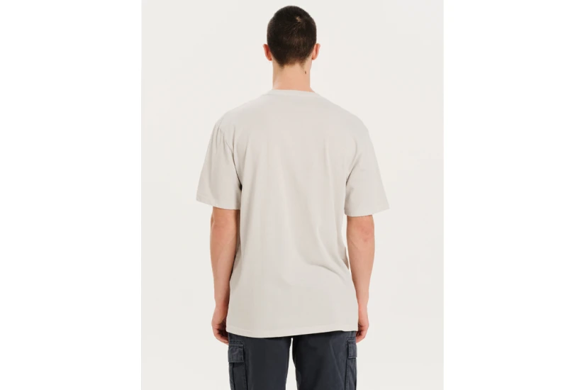 Emerson Ανδρικό Κοντομάνικο T-Shirt Γκρι Ανοιχτό