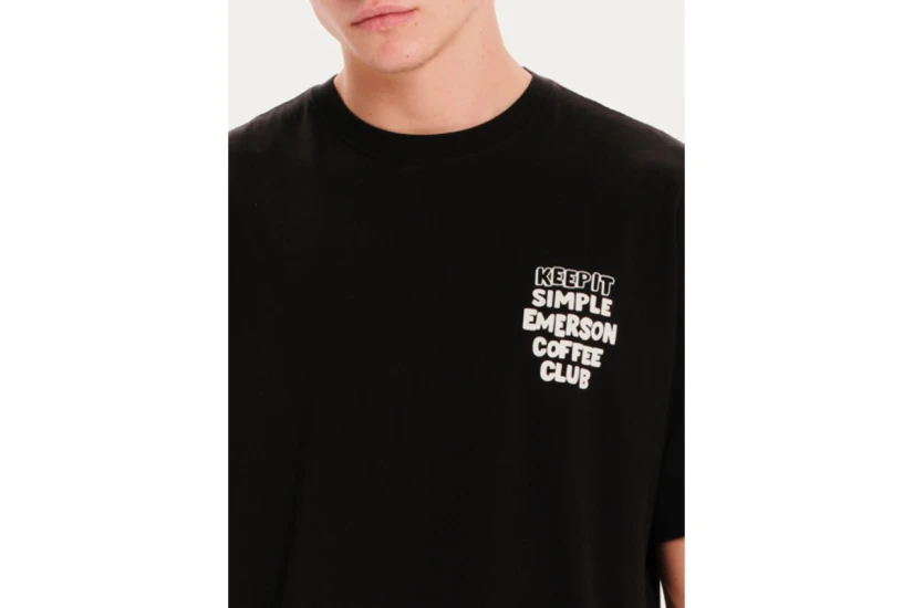 Emerson Keep It Simple Coffee Club Ανδρικό Κοντομάνικο T-Shirt