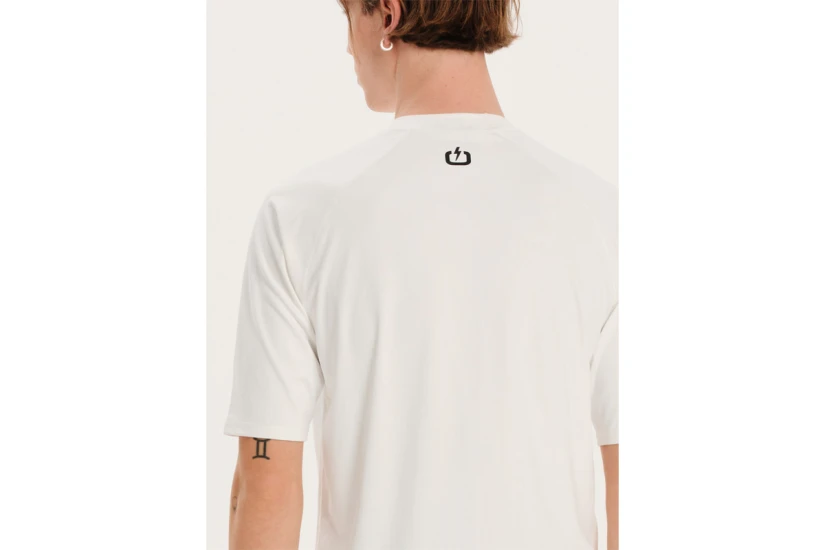 Emerson Rashguard Ανδρική Κοντομάνικη Μπλούζα UV Protection Λευκό
