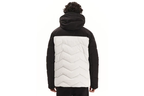 Emerson Detachable Hood Μπουφάν Puffer Ανδρικό (252.EM10.23 CLAY GREY-BLACK)