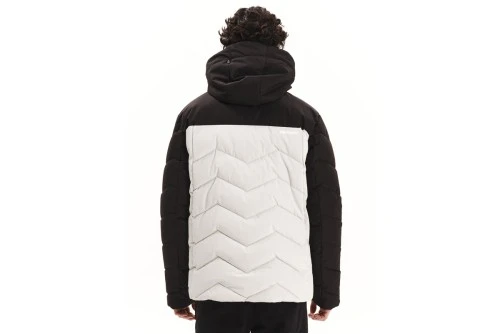 Emerson Detachable Hood Μπουφάν Puffer Ανδρικό (252.EM10.23 CLAY GREY-BLACK)