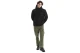 Emerson Hooded Ανδρικό Μπουφάν Puffer με Κουκούλα Μαύρο