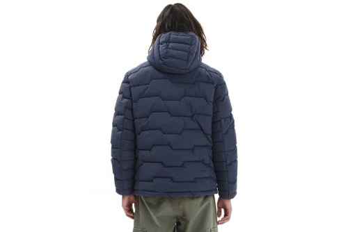 Emerson Hooded Μπουφάν Puffer Ανδρικό (252.EM10.56 D. BLUE)