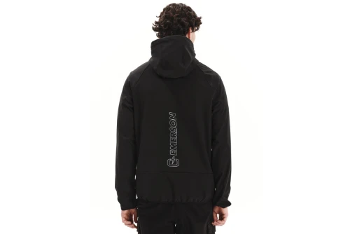 Emerson Raglan Bonded Μπουφάν Αντιανεμικό Ανδρικό (252.EM11.11 BLACK)