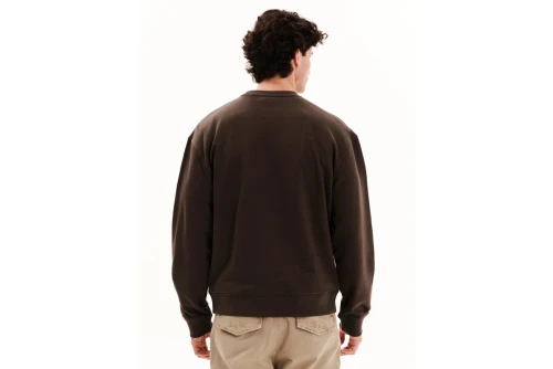 Emerson Classic Μπλούζα Με Λαιμόκοψη Ανδρική (252.EM20.97 D.BROWN)