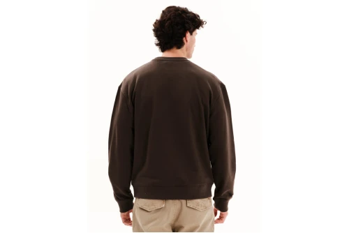 Emerson Classic Μπλούζα Με Λαιμόκοψη Ανδρική (252.EM20.97 D.BROWN)