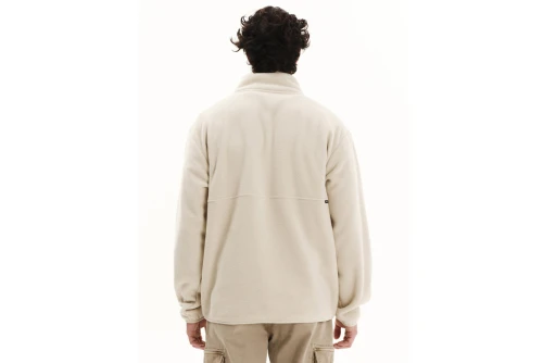 Emerson Half Zip Μπλούζα Fleece Με Φερμουάρ Ανδρική (252.EM28.06 CLAY GREY)