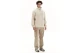 Emerson Half Zip Ανδρική Μακρυμάνικη Μπλούζα Fleece με Φερμουάρ Μπεζ