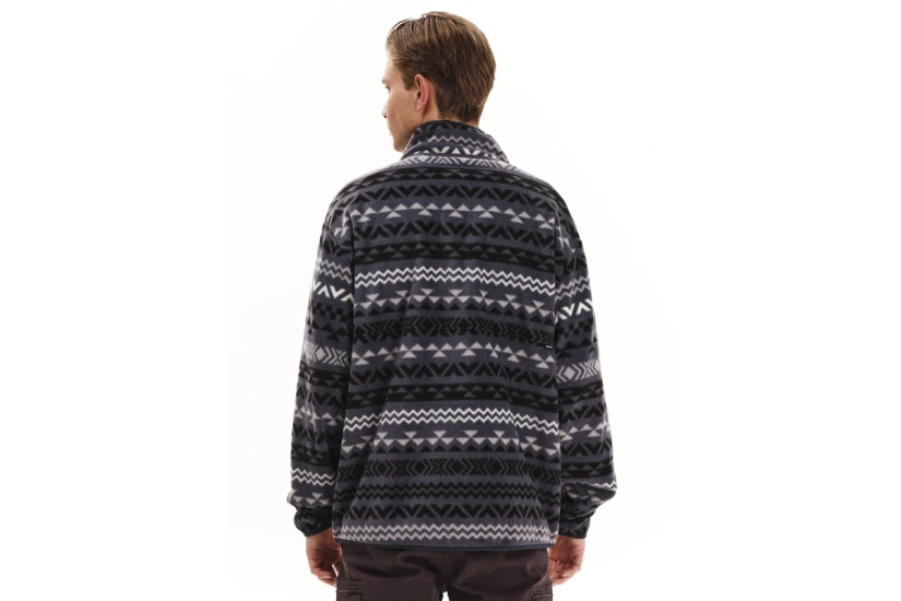 Emerson Ανδρική Μακρυμάνικη Μπλούζα Fleece με Φερμουάρ