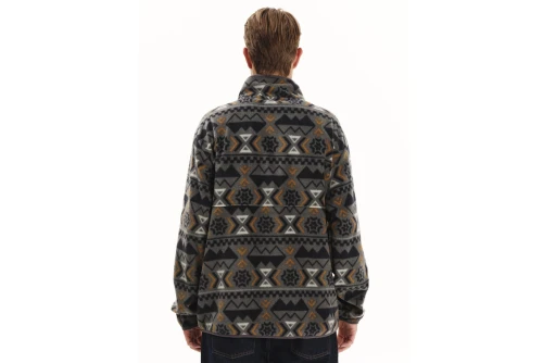 Emerson Half Zip Μπλούζα Fleece Με Φερμουάρ Ανδρική (252.EM28.106 PR547 DEEP PINE)