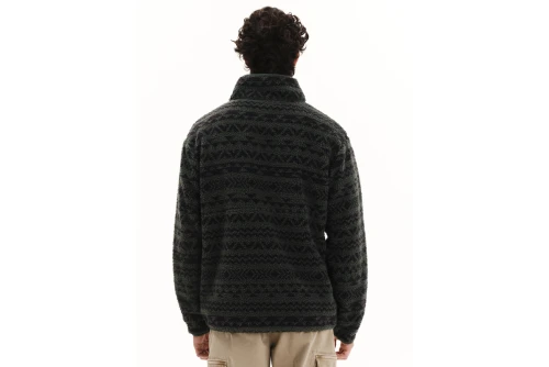 Emerson Μπλούζα Sherpa Με Φερμουάρ Ανδρική (252.EM280.405 PR541 GREEN)