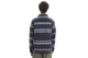 Emerson Ανδρική Ζακέτα Fleece Μπλε Σκούρο, Λευκή