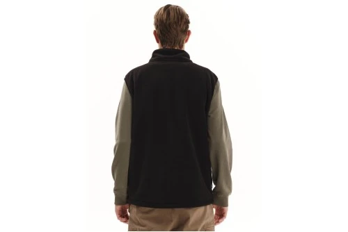 Emerson Αμάνικη Ζακέτα Fleece Ανδρική (252.EM29.50 BLACK)