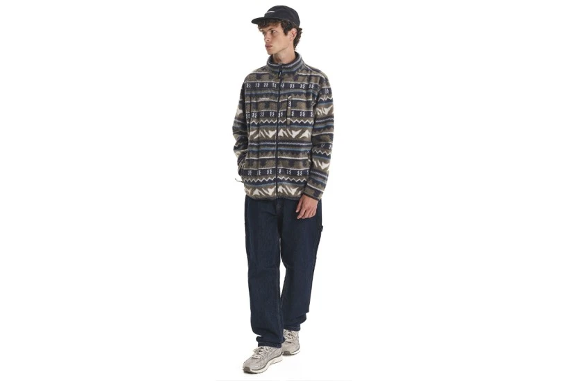 Emerson Ανδρική Ζακέτα Fleece Πολύχρωμη