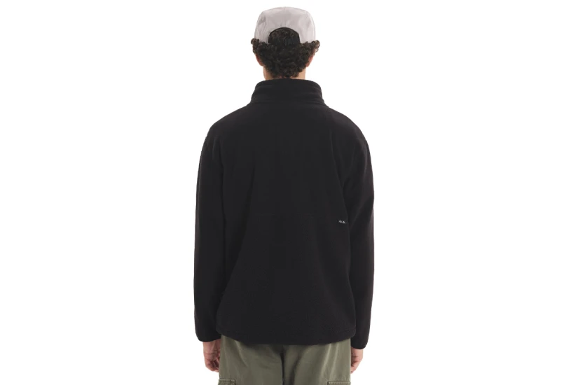 Emerson Ανδρική Ζακέτα Fleece Μαύρη
