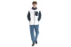Emerson Ανδρική Ζακέτα Fleece Λευκή, Κυπαρισσί