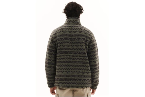 Emerson Ζακέτα Sherpa Fleece Ανδρική (252.EM290.406 PR541 GREEN)