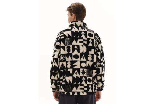 Emerson Ζακέτα Sherpa Fleece Ανδρική (252.EM290.429 PR542 OFF WHITE)