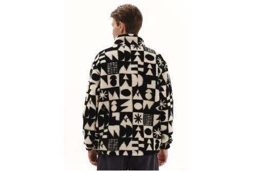 Emerson Ζακέτα Sherpa Fleece Ανδρική (252.EM290.429 PR542 OFF WHITE)