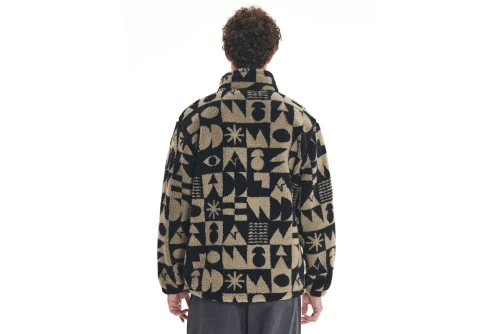 Emerson Ζακέτα Sherpa Fleece Ανδρική (252.EM290.429 PR542B BEIGE)