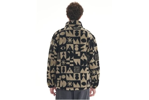 Emerson Ζακέτα Sherpa Fleece Ανδρική (252.EM290.429 PR542B BEIGE)