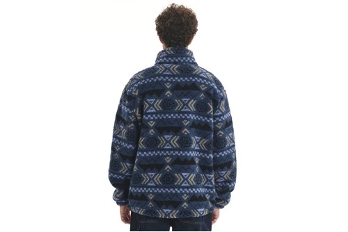 Emerson Ζακέτα Sherpa Fleece Ανδρική (252.EM290.429 PR548 BLUE)