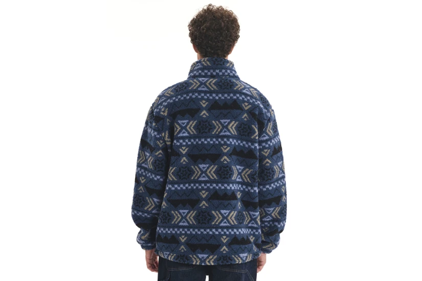 Emerson Ανδρική Ζακέτα Fleece Sherpa Μπλε, Διάφορα χρώματα