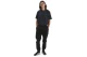 Emerson Elasticated Waist Cuffed Ανδρικό Παντελόνι Cargo Μαύρο