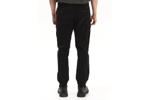 Emerson Cuffed Παντελόνι Cargo Ανδρικό (252.EM42.09 BLACK)