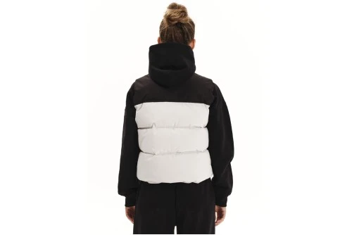 Emerson Μπουφάν Αμάνικο Puffer Γυναικείο (252.EW10.73 CLAY GREY-BLACK)