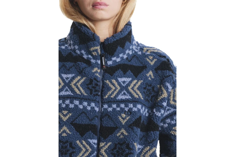 Emerson Γυναικεία Ζακέτα Fleece Sherpa Μπλε, Διάφορα Χρώματα