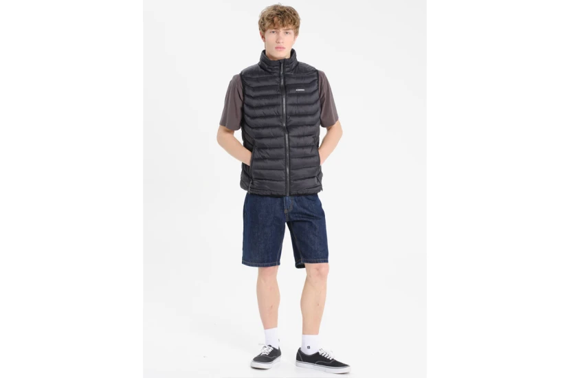 Emerson Ανδρικό Αμάνικο Μπουφάν Puffer Μαύρο